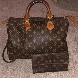 Vintage Luis Vuitton speedy 30 purse with lock !!!